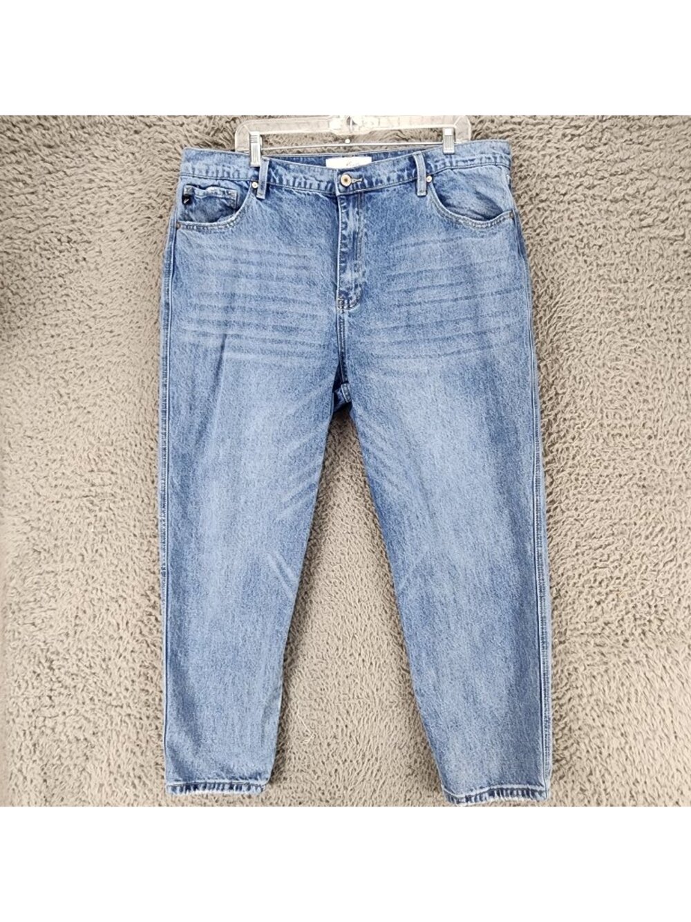 KanCan Jeans Womens 32 Blue Stretch Denim Slouch Fit *Read*